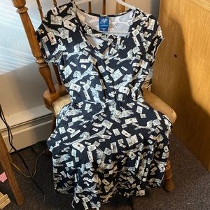 Hedwig and Letter Print Harry Potter Exclusive Hot Topic Collection Dress